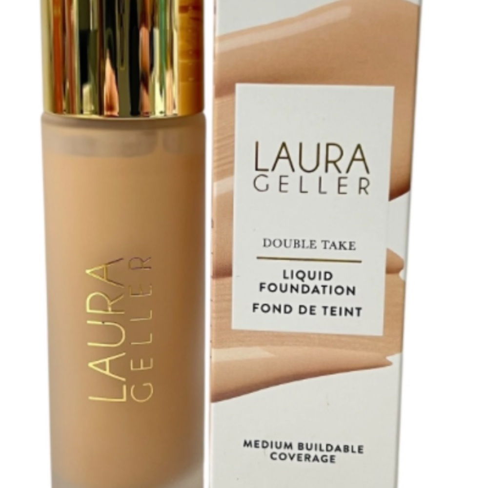 Laura Geller Double Take Liquid Foundation - Warm Beige
